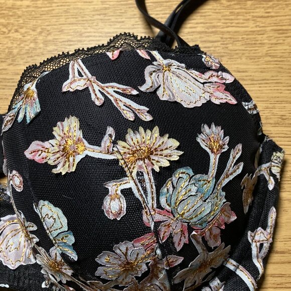 Victoria's Secret Black Lace Bra - Picture 3 of 3